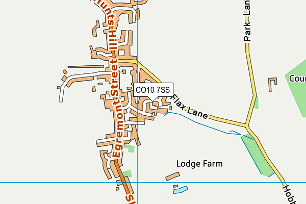 Map of THE SUFFOLK DISTILLERY LIMITED at district scale