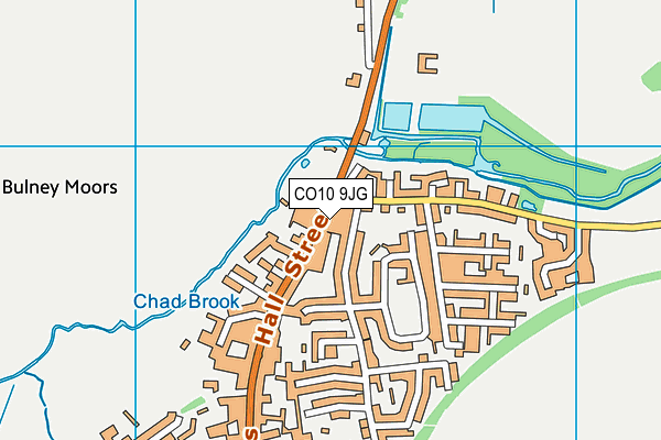 Map of DAVID BURR (CLARE) LIMITED at district scale