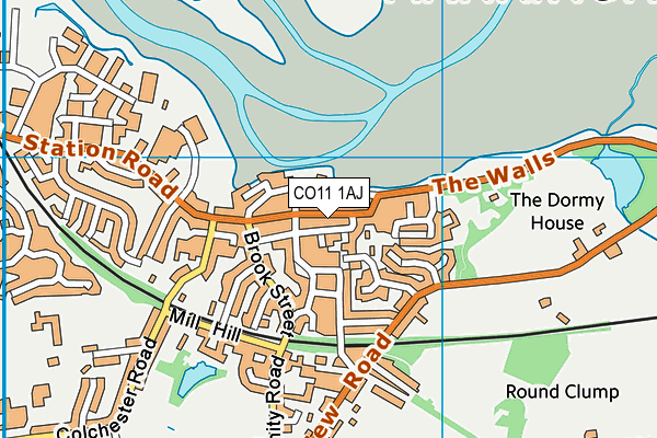 Map of THE STOUR STORE LIMITED at district scale