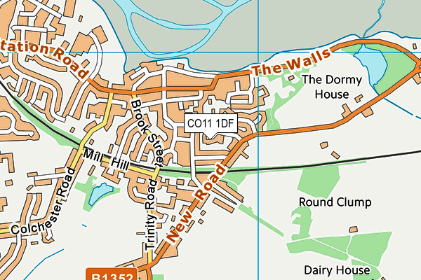 Map of TURNER FABRICATION & SITE SERVICES LTD at district scale