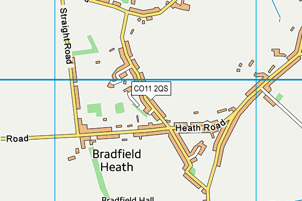 Map of WOODLAND BURIALS LIMITED at district scale