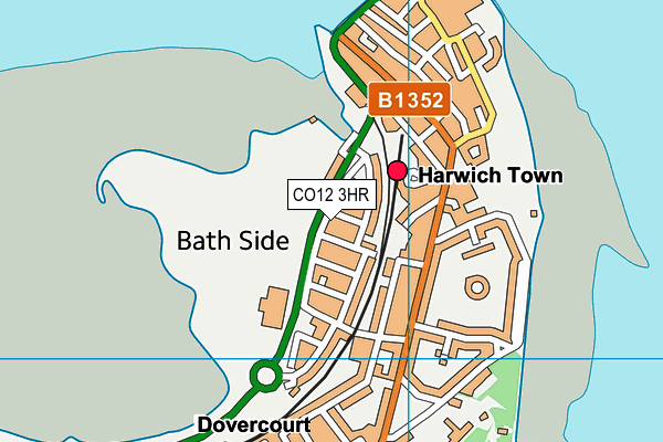 Map of HARWICH & DOVERCOURT PROPERTIES LIMITED at district scale