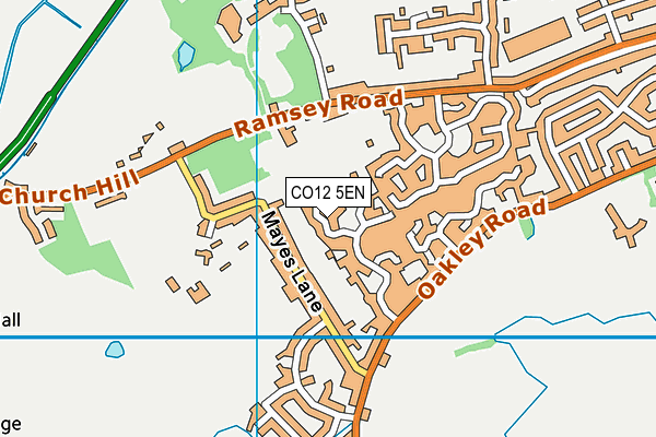 Map of OVENDEN BOOK-KEEPING AND ACCOUNTING SERVICES LIMITED at district scale