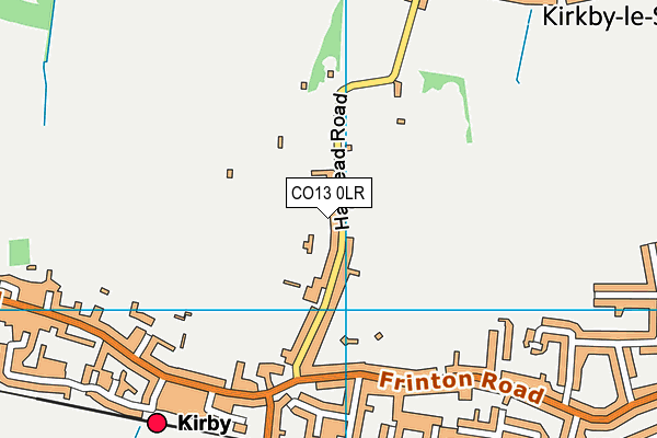 Map of KIRBY CIVIL ENGINEERING LTD. at district scale