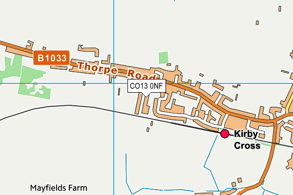 Map of KIRBY INTERIORS LTD at district scale
