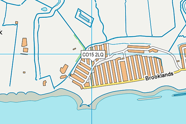 CO15 2LQ map - OS VectorMap District (Ordnance Survey)