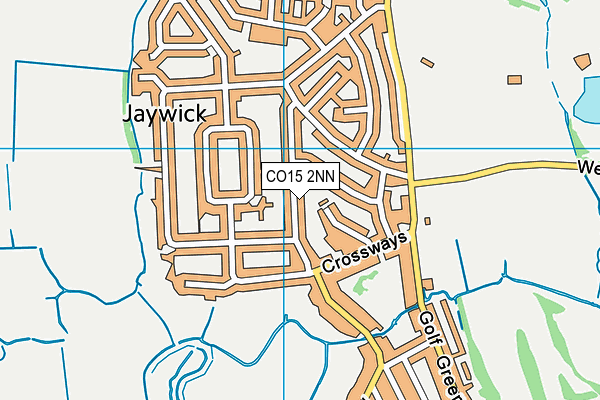 CO15 2NN map - OS VectorMap District (Ordnance Survey)