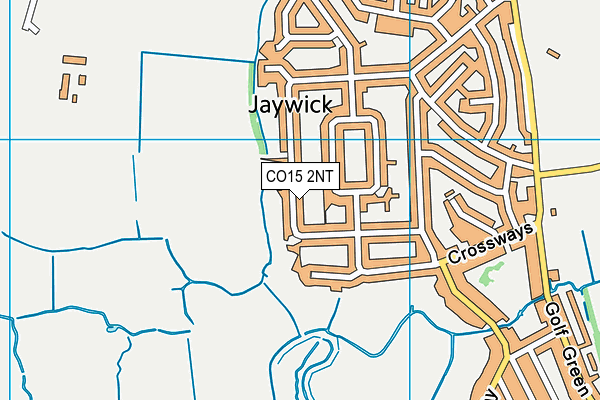 CO15 2NT map - OS VectorMap District (Ordnance Survey)