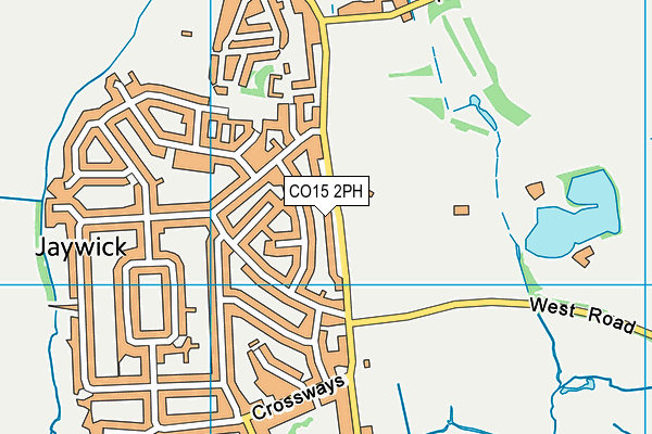 CO15 2PH map - OS VectorMap District (Ordnance Survey)