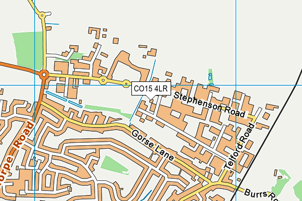 Map of MASTERSON LEISURE LIMITED at district scale