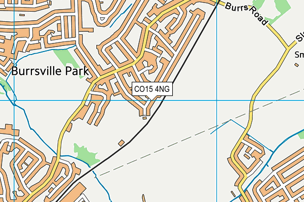 CO15 4NG map - OS VectorMap District (Ordnance Survey)