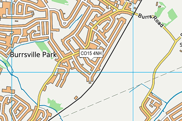 CO15 4NH map - OS VectorMap District (Ordnance Survey)