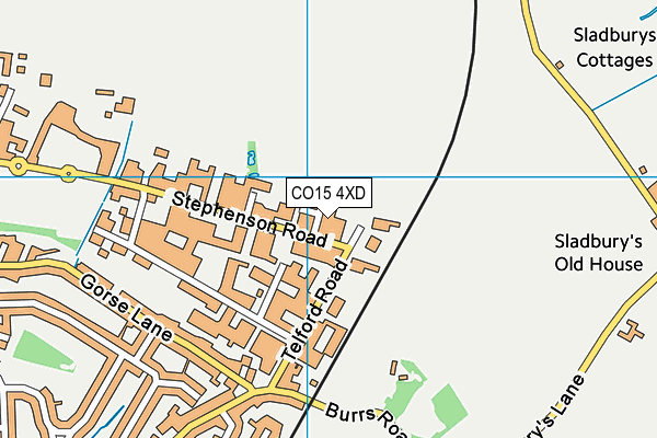 Map of ESSEX LAW LIMITED at district scale
