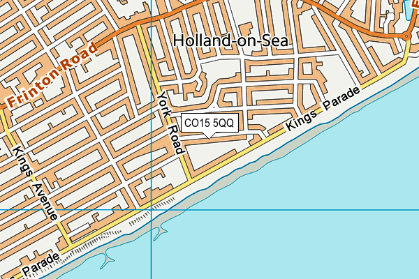 CO15 5QQ map - OS VectorMap District (Ordnance Survey)