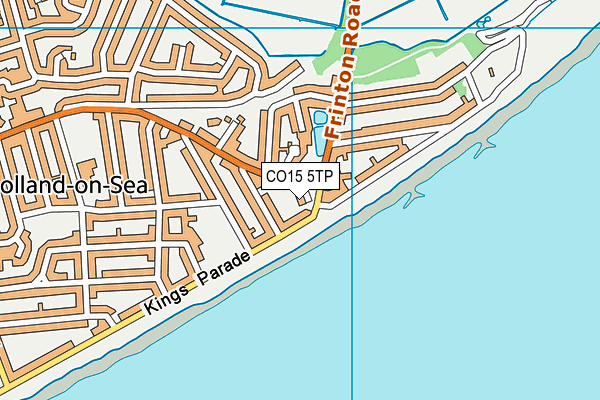 CO15 5TP map - OS VectorMap District (Ordnance Survey)