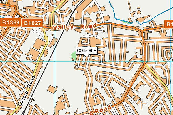 CO15 6LE map - OS VectorMap District (Ordnance Survey)