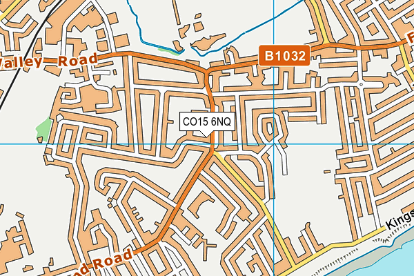 CO15 6NQ map - OS VectorMap District (Ordnance Survey)