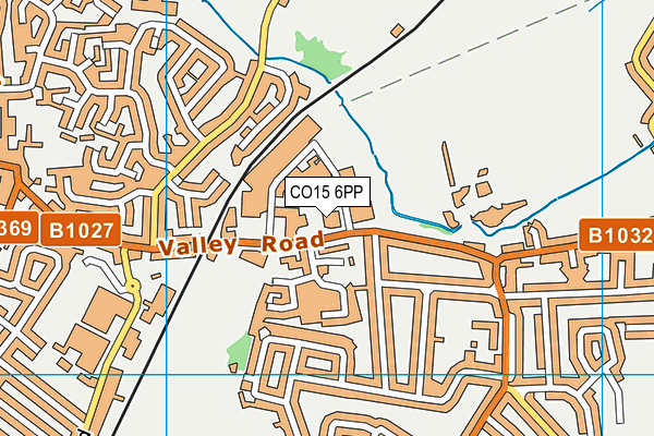 CO15 6PP map - OS VectorMap District (Ordnance Survey)