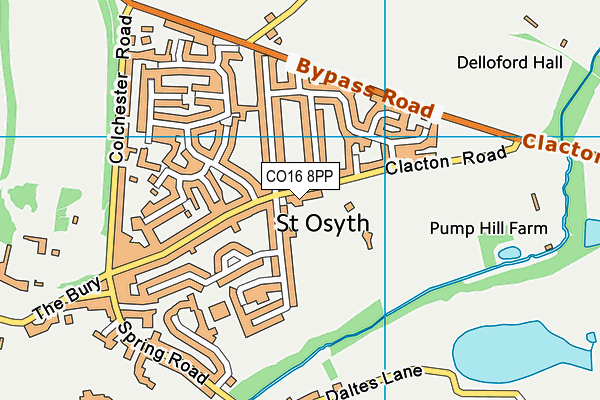 Map of MD SETTING OUT AND SURVEYS LTD at district scale