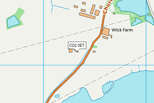 CO2 0ET map - OS VectorMap District (Ordnance Survey)