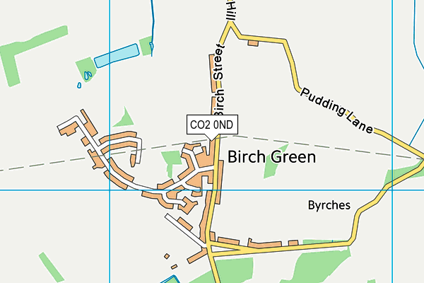 CO2 0ND map - OS VectorMap District (Ordnance Survey)