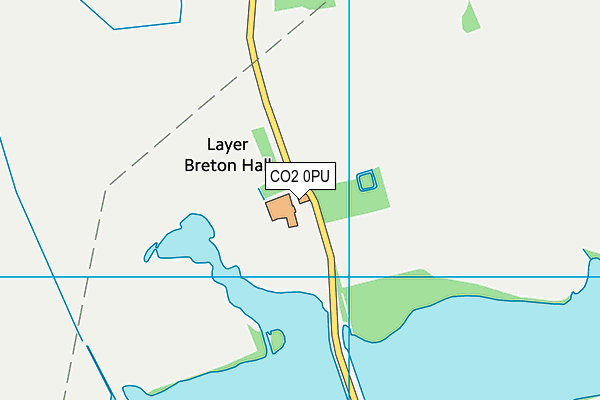 CO2 0PU map - OS VectorMap District (Ordnance Survey)