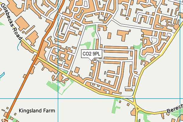 CO2 9PL map - OS VectorMap District (Ordnance Survey)