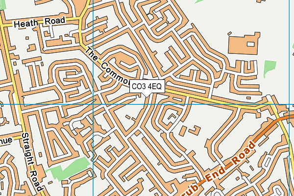 CO3 4EQ map - OS VectorMap District (Ordnance Survey)