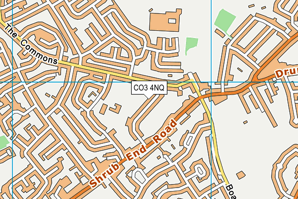 CO3 4NQ map - OS VectorMap District (Ordnance Survey)