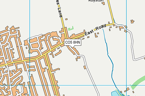 Map of DRIVESMART MERSEA LIMITED at district scale