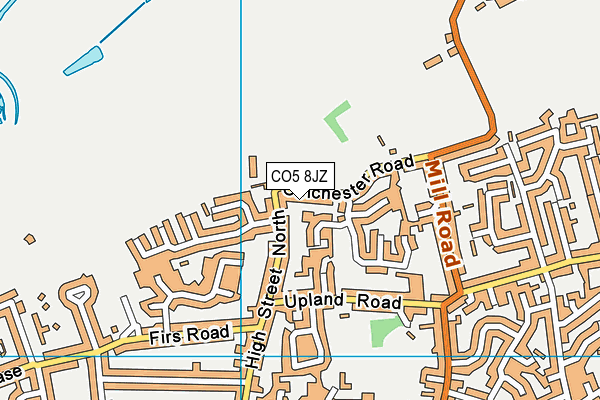 Map of MERSEA TRADING LTD at district scale