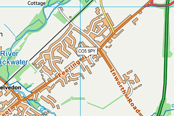 Map of STRIVE SPONSORSHIP LIMITED at district scale