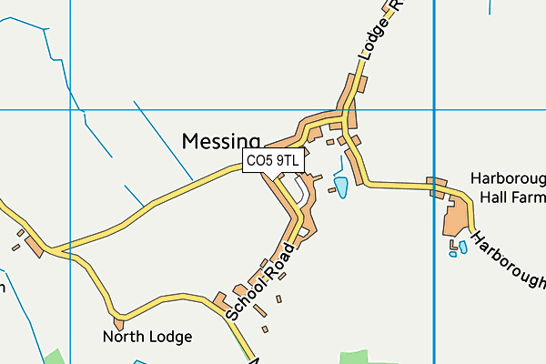 CO5 9TL map - OS VectorMap District (Ordnance Survey)