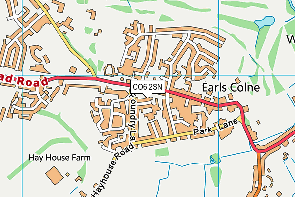 Map of THE CRAFT HUB EC LTD at district scale