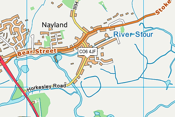 Map of NAYLAND STORES LTD at district scale