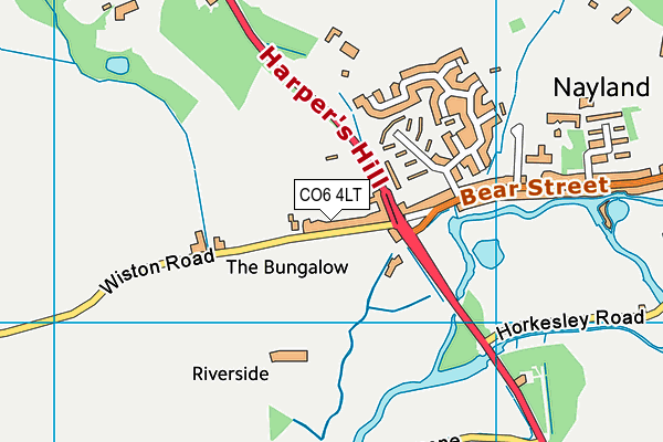 Map of ASHWOOD CARE LTD at district scale