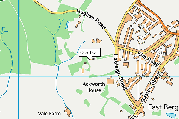Map of HORSLEY HOUSE (FELIXSTOWE) LIMITED at district scale
