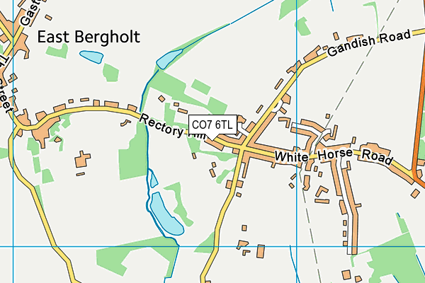 CO7 6TL map - OS VectorMap District (Ordnance Survey)