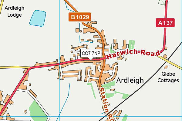 Map of AEH FOODS LTD at district scale