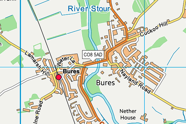 Map of SUDBURY STUDIOS LIMITED at district scale