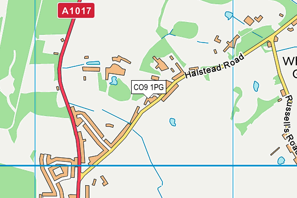 Map of ALASTAIR BOLS LIMITED at district scale