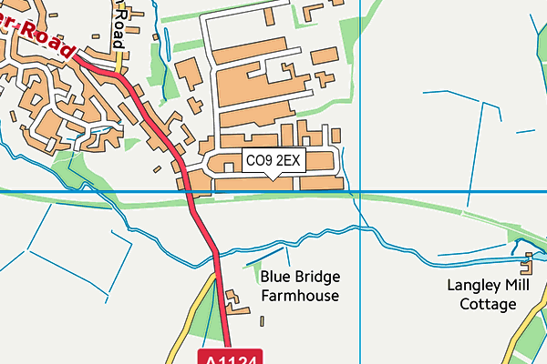 Map of PEACOCK FOODS LTD at district scale