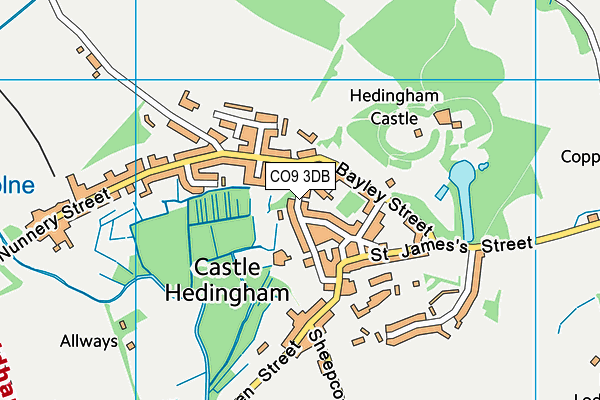 Map of SITESCANNER LTD at district scale