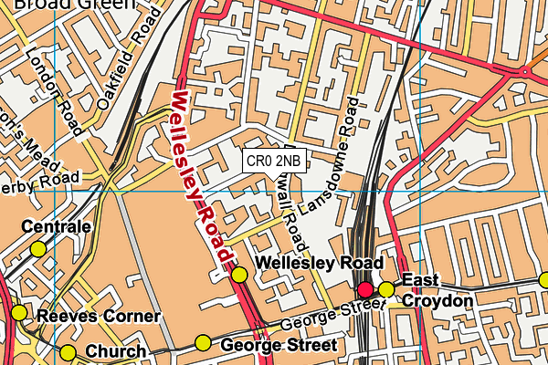 Map of AXCEL HOSPITALITY (YORK) LIMITED at district scale