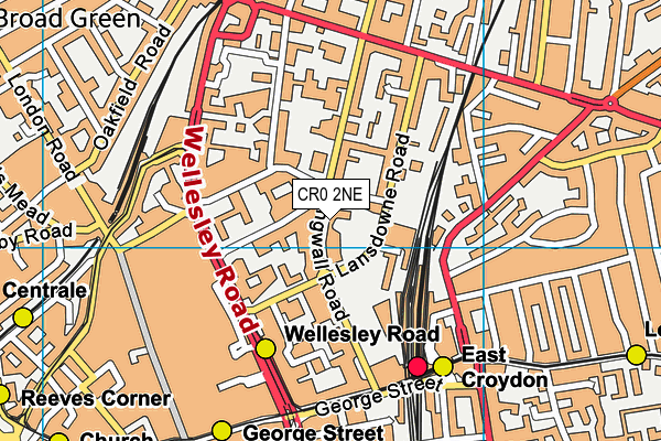 Map of COLINDALE GARDENS (NO.1) RESIDENTS COMPANY LIMITED at district scale