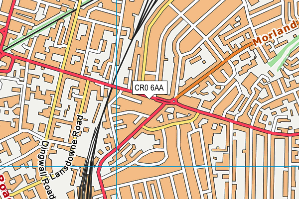 Map of JAMES STORAGE & REMOVALS LTD at district scale