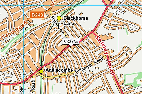 Map of SOUTH LONDON REPAIR LIMITED at district scale