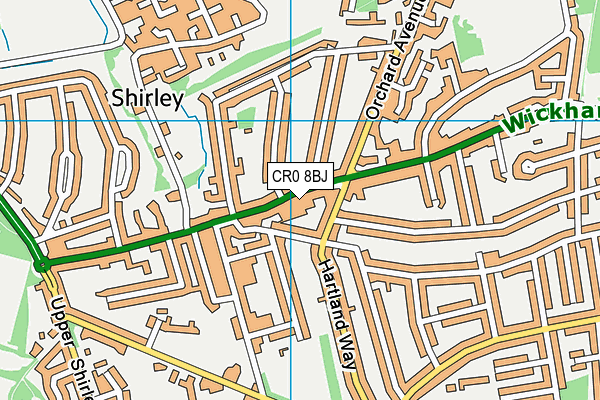 Map of WEBB GROUP (SURREY) LTD at district scale