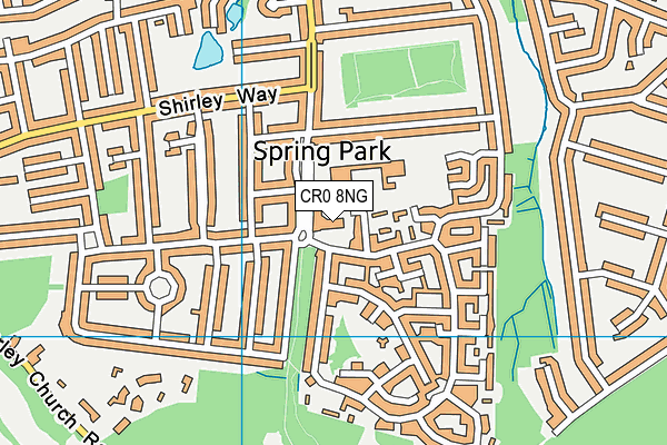 Map of SPRING PARK MEDICAL CENTRE LIMITED at district scale
