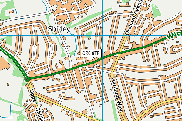 Map of SHIRLEY DENTAL PRACTICE LIMITED at district scale